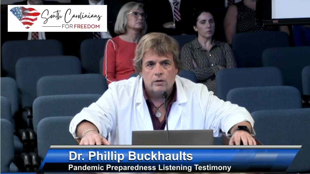 SC Senate Hearing – USC Professor Dr. Phillip Buckhaults